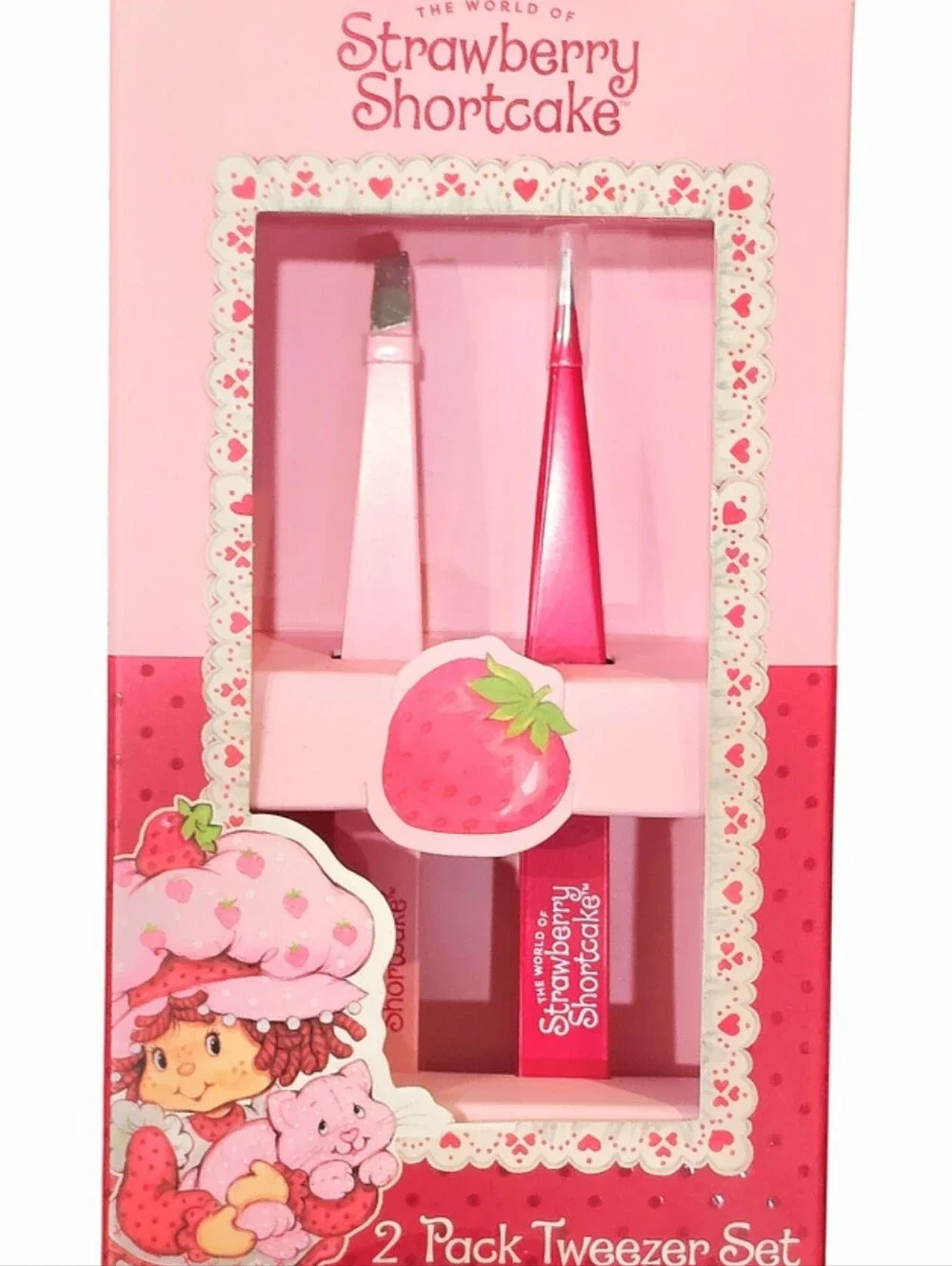 Taste Beauty X Strawberry Shortcake 2-Pack Tweezer Set